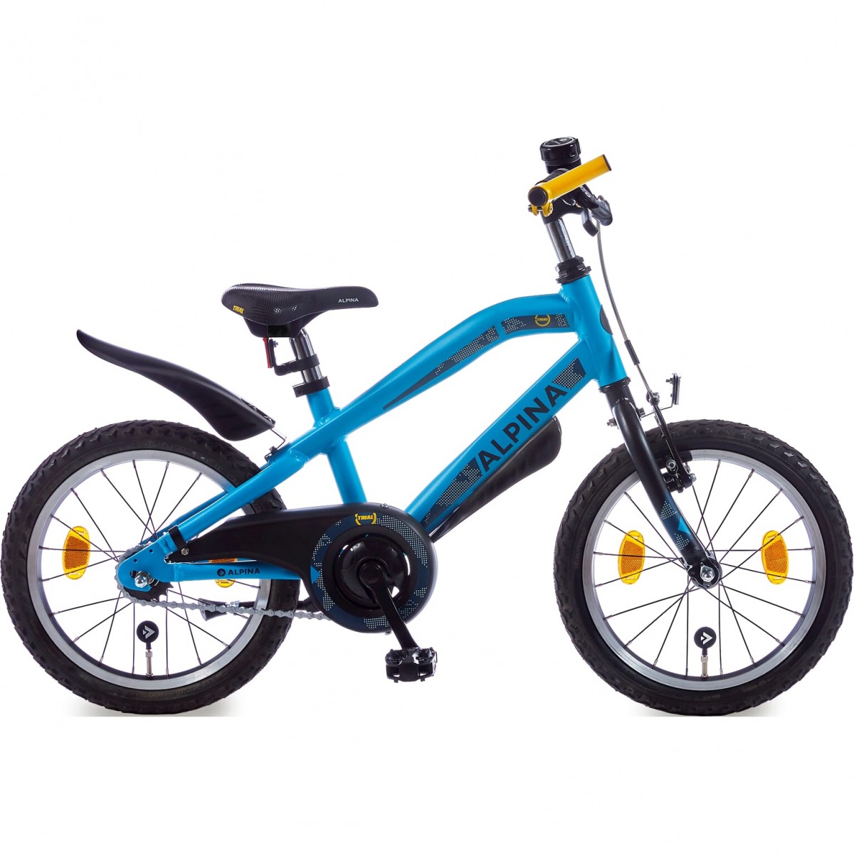 Overlappen band Verstenen Alpina Trial Active Blue Matt (16 inch Jongens fiets) goedkoop in de  webshop van Knop Tweewielers bestellen
